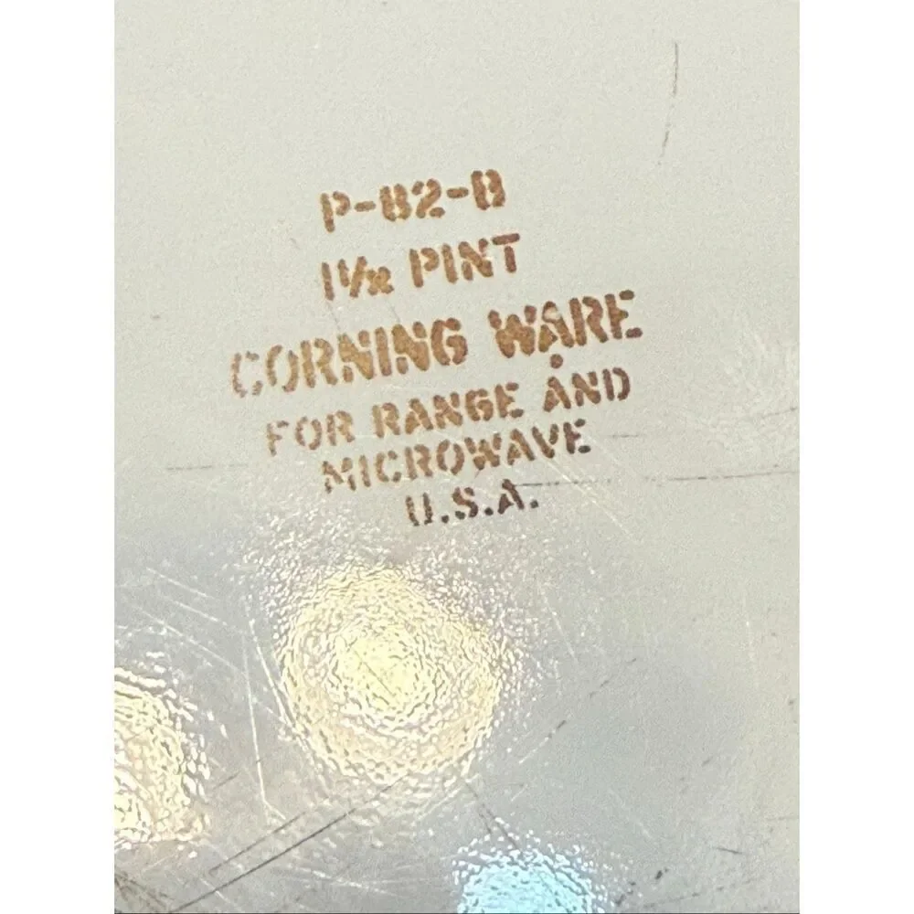 CorningWare Spice of Life P-82-B 1 1/2 Pint Casserole Dish Saucepan Set of 2